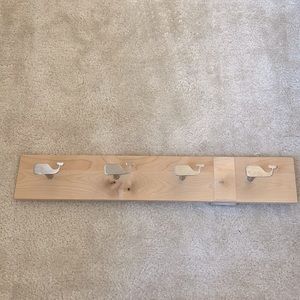 Vineyard vines wall hook rail - brand new
